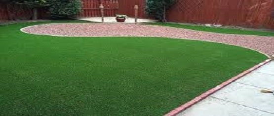 Garden with Fake Grass